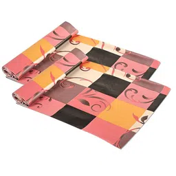 Kuber Industries Pink 2 Pieces Water Resistant Shelf Liner Organisers-49