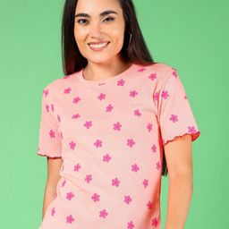 V-Mart Women Floral Printed T-shirt-picture-45
