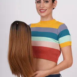 CRIBE Medium Length Full Head Hair Wig-30