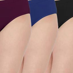 FiveFlag Mid-Rise Cotton Blend Briefs-image-17