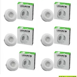 2W Mini Spot Round LED Ceiling Light Cool White Pack of 6 Ceiling Light Ceiling Lamp-13