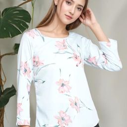 DressBerryWomen 1 Floral Print RegularTop-image-3
