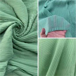 krishnam trends Unstitched Georgette Multipurpose Running Fabric Self Design image 2