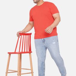 John Pride Plus Size Men Low Distress Heavy Fade Stretchable Jeans image 3