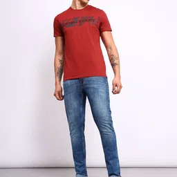 Lee Men Bruce Skinny Fit Heavy Fade Clean Look Stretchable Jeans-picture-12
