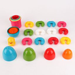 Giggles Funskool Link Stack N Nest Toy Set image 2