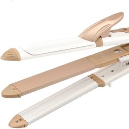 behtreen Professional 3 In 1 Super Stylish Electric Hair Straightener Curler Styler and Crimper Hair Straightener Multiple Uses - All in One Hair Tool Straightener Hair Straightener-46