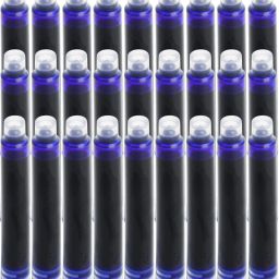 27 Pc Blue Fountain Pen Ink Cartridge Refills for Fine Writing & Calligraphy Fountain Pen-11