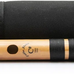 radhe flutes C Sharp Right Hand Middle Octave With Hard Case Bamboo Flute image 4