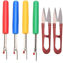Combo 4PC Seam Rippers 2 Cutters Sewing Craft Tool Thread Unpicker Stitch Opener Seam Ripper-15