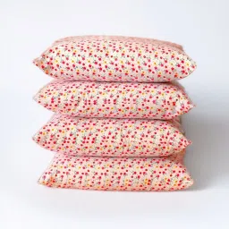 SOFT Microfibre Solid Sleeping Pillow Pack of 4-22