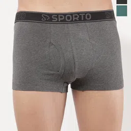Sporto by Macho Pack Of 3 Short Trunks-picture-45