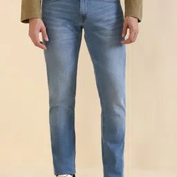 Allen Solly Men Mid-Rise Slim Fit Light Fade Jeans-image-32
