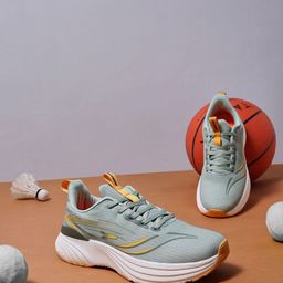 Action Men Mesh Running Non-Marking Shoes-picture-19