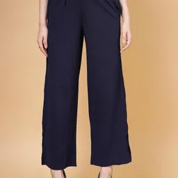 PAUSE SPORT Women Original Flared Wrinkle Free Trousers-70