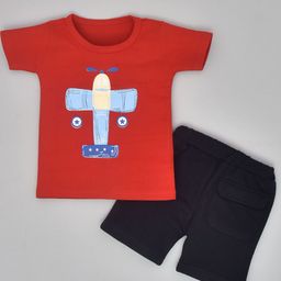BAESD Boys Printed T-shirt with Shorts-picture-50
