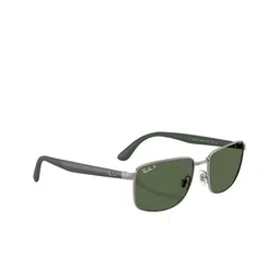 Ray-Ban Unisex Rectangle Sunglasses with Polarised Lens 8056262484135-23