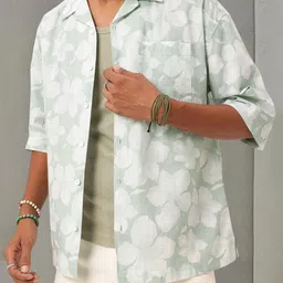 Kook N Keech Getaway Flowers Printed Relaxed Fit Shirt-image-83