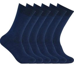 MUKHAKSH Unisex Blue Socks-image-105