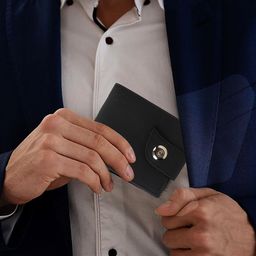 CIMONI Men Leather Two Fold Wallet-6
