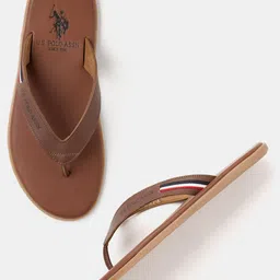 U.S. Polo Assn. Men Leather Comfort Sandals-picture-50