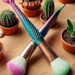 CHRONEX Set Of 2 Soft & Sleek Premium Make Up Face Brushes-27