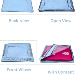 Ajabh Grey Set of 5 Water Resistant Multi-Utility Organisers image 3