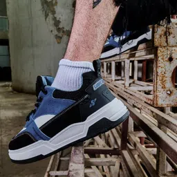 Solethreads Men Colourblocked PU Sneakers-75