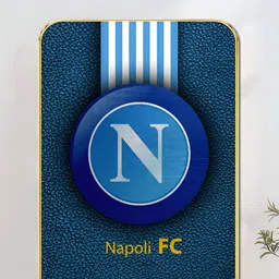 Livin'luxe Blue & White Napoli FC Printed Wall Art-picture-49
