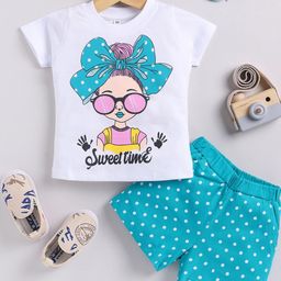 carrydreams Girls Pure Cotton Clothing Set-57
