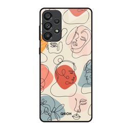QRIOH Quirky Printed Samsung Galaxy A73 5G Back Case Mobile Accessories-image-30