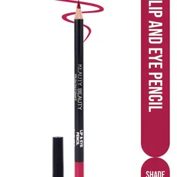 Keauty Beauty Long Lasting Lip & Eye Pencil Infused With Aloe Vera & Vitamin E - Shade 01-55
