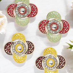 Anouk Floral Studs Earrings-39