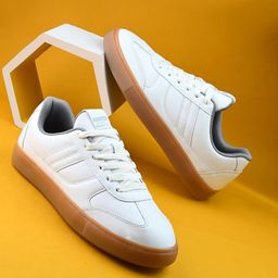 The Roadster Lifestyle Co Men Textured Lace-Up Casual Sneakers-picture-36