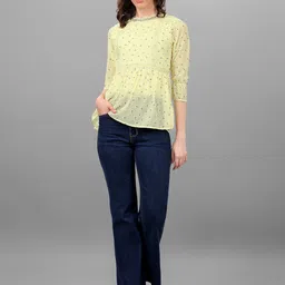 SXV STYLE Floral Bohemian Cotton Crop Top-image-59