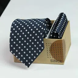 Tossido Men Necktie & Pocket SquareAccessory Gift Set-image-70
