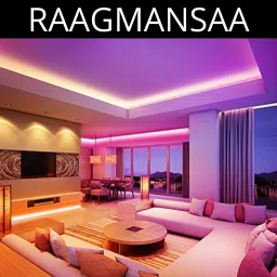 raagmansaa 150 LEDs 4 m Multicolor Color Changing String Rice Lights image 5