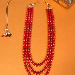 Radhe Creation Men Brass Gold-Plated Necklace-image-2