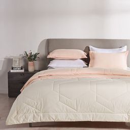 DDecor Pink 4 Piece Double King Cotton Bedding Set-image-45