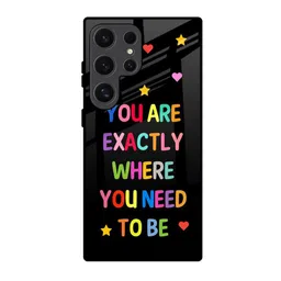 QRIOH Typography Printed Samsung Galaxy S24 Ultra 5G Back Case Mobile Accessories-image-17