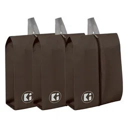 Kuber Industries 3 Pieces Water Proof Shoe Bag-55