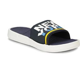 RIFOF Men Blue PU Flip Flops-image-124