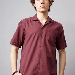 British Club Classic Cuban Collar Casual Shirt-picture-48
