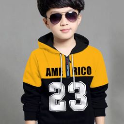 MYEONN Boys Printed Hooded Sweatshirt-image-57