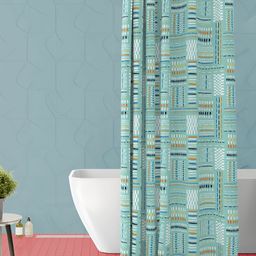 ArtzFolio Single Piece Waterproof Polyester Shower Curtain-image-86