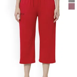 FFLIRTYGO Pack Of 3 Capri Lounge Pants-picture-50