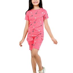 BAESD Girls Printed T-shirt with Shorts-image-50