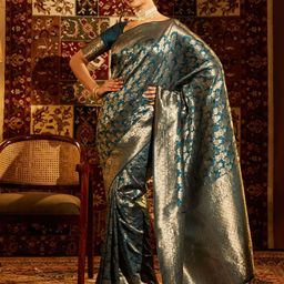 kasee Woven Design Zari Banarasi Saree-picture-18