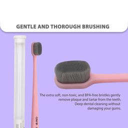 CARE CUB Set Of 2 ZigZag Ultra Soft Toothbrush image 3