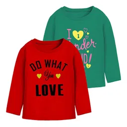 MIST N FOGG Girls Typography 2 Printed Applique T-shirt-picture-36